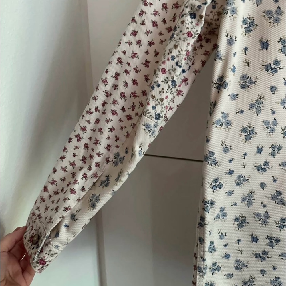 Sezane Spring Floral Chore Coat/Will Jacket - Picture 9 of 10